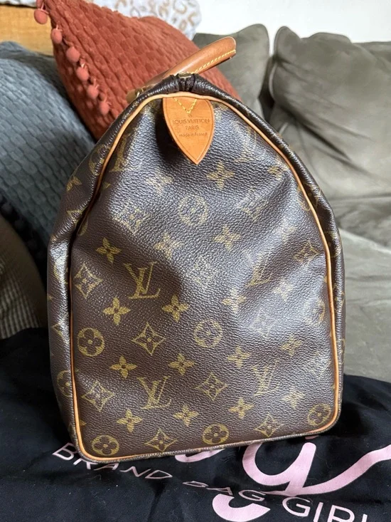 Louis Vuitton Brown Monogram Speedy 40 in VGUC. - Picture 3 of 8